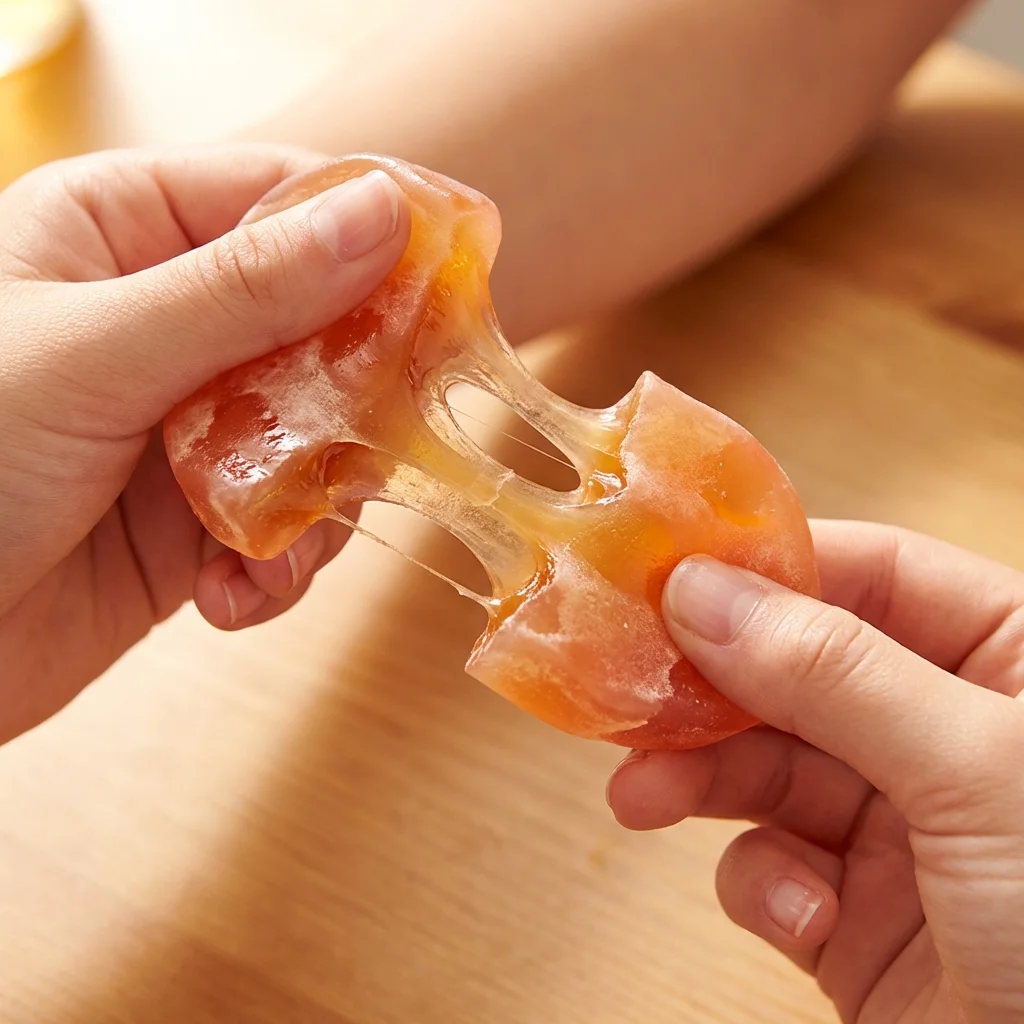 Peeling the gummy